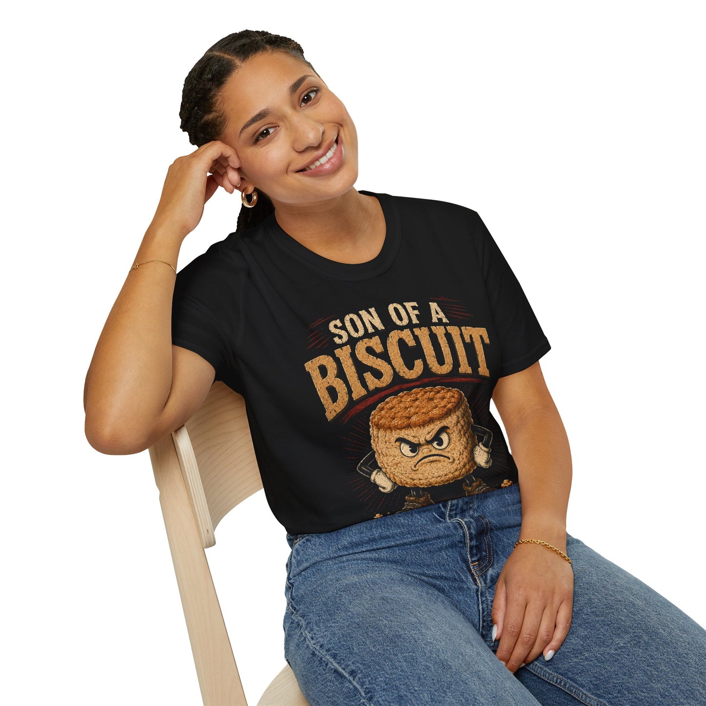 Funny "Son of a Biscuit" Vintage T-Shirt