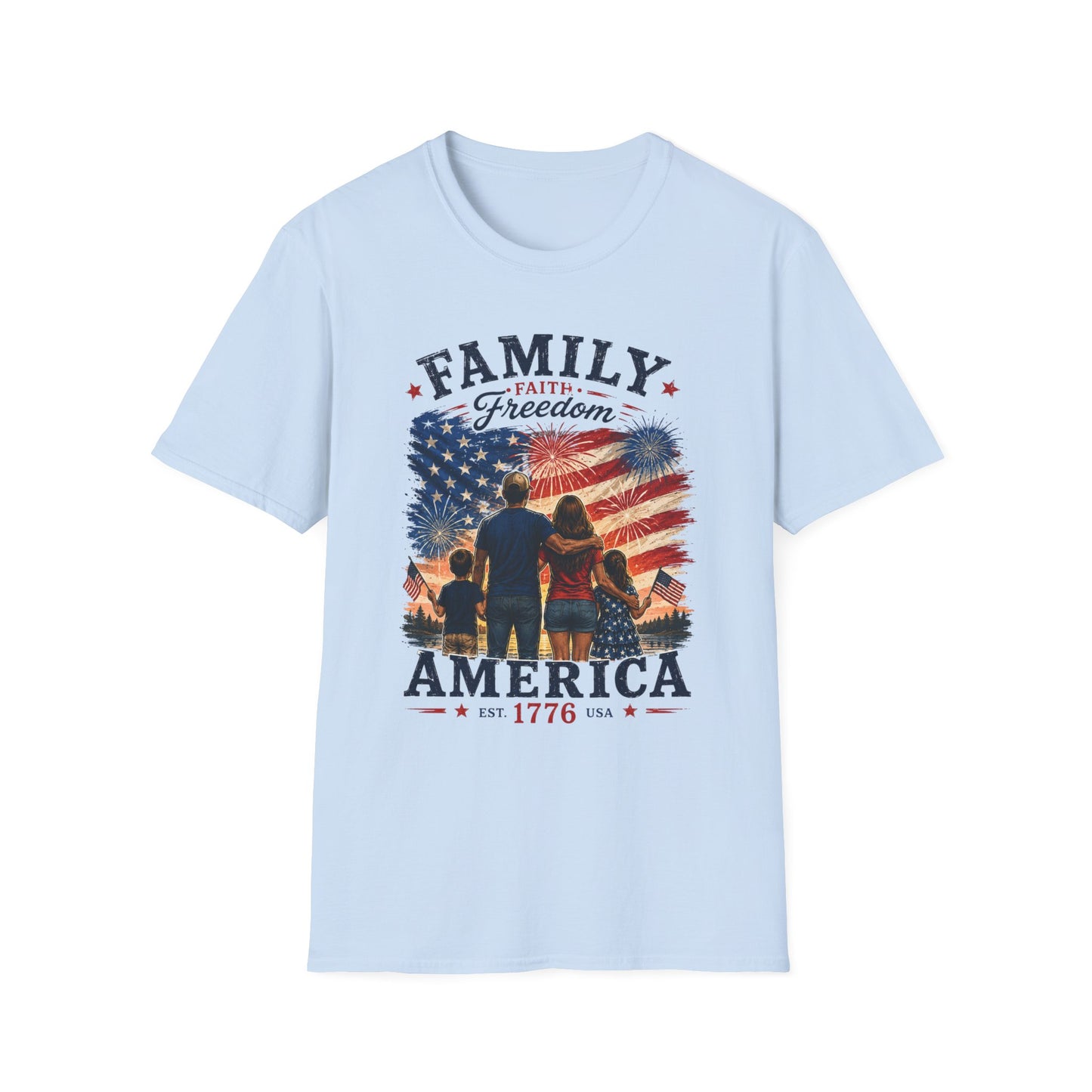 Family • Faith • Freedom 4th of July T-Shirt