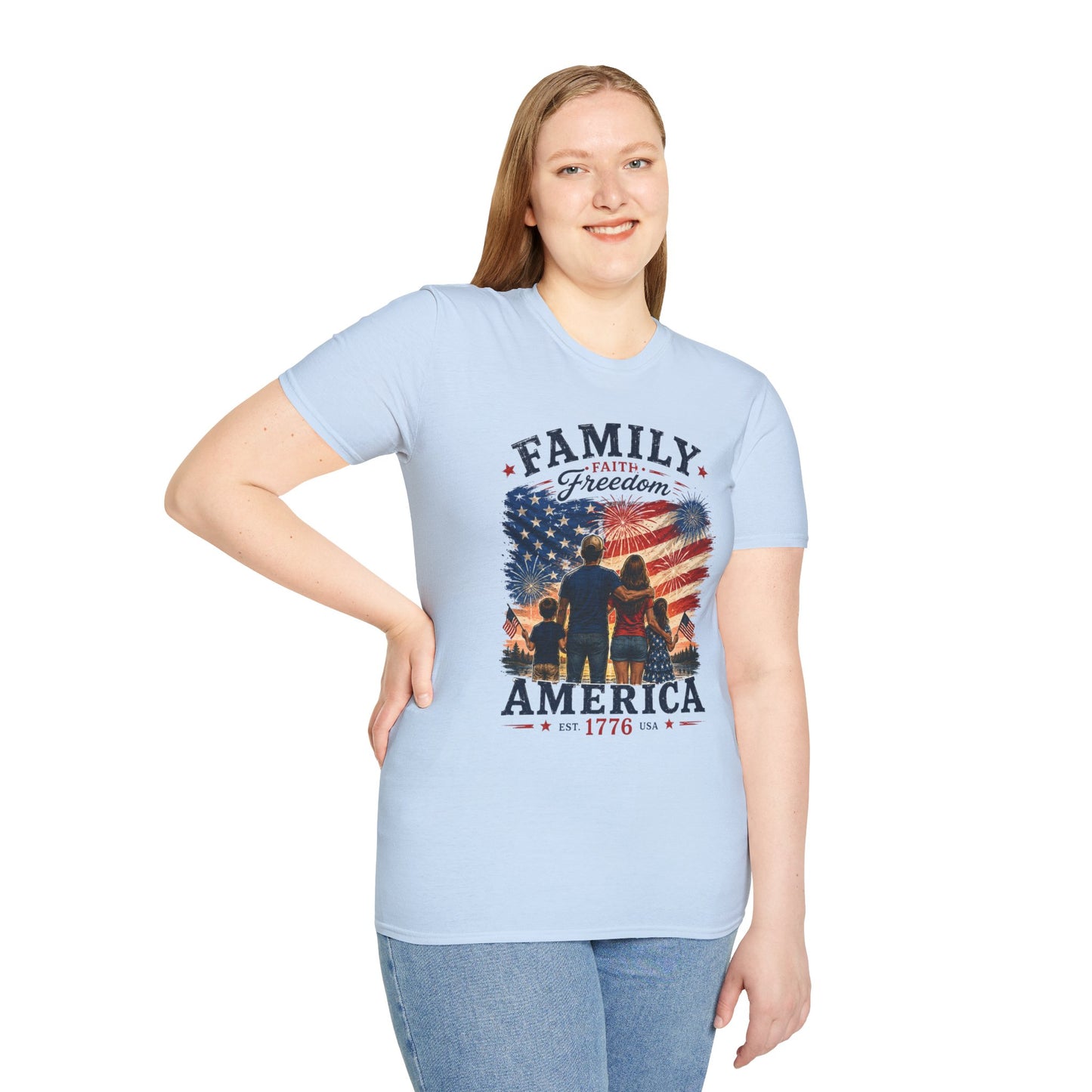 Family • Faith • Freedom 4th of July T-Shirt
