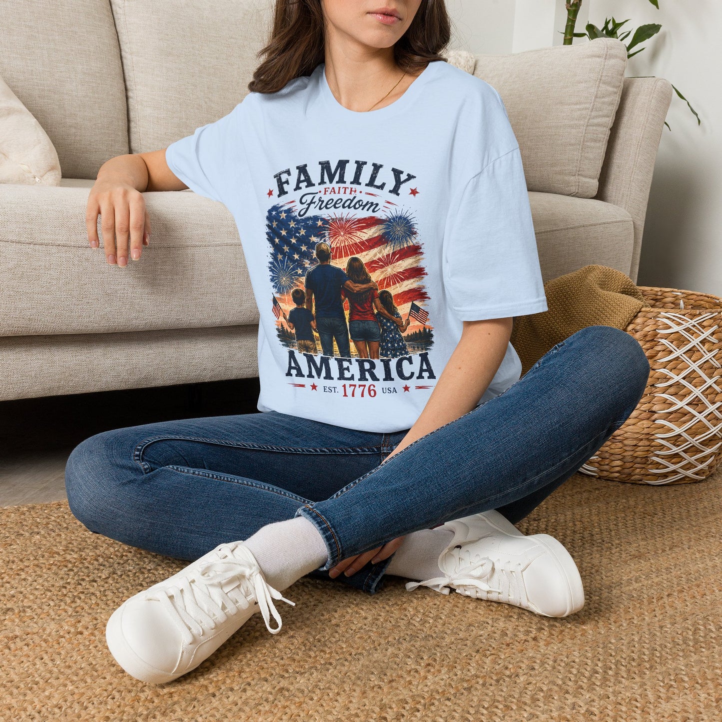 Family • Faith • Freedom 4th of July T-Shirt