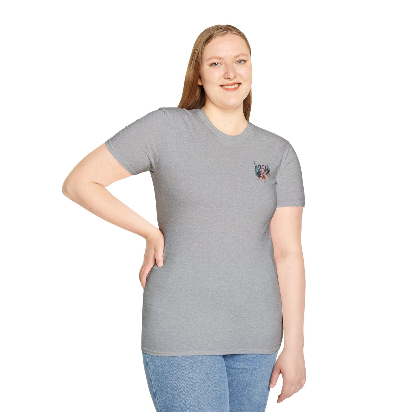 250th 4th of July T-Shirt — Independence Day Celebration Tee