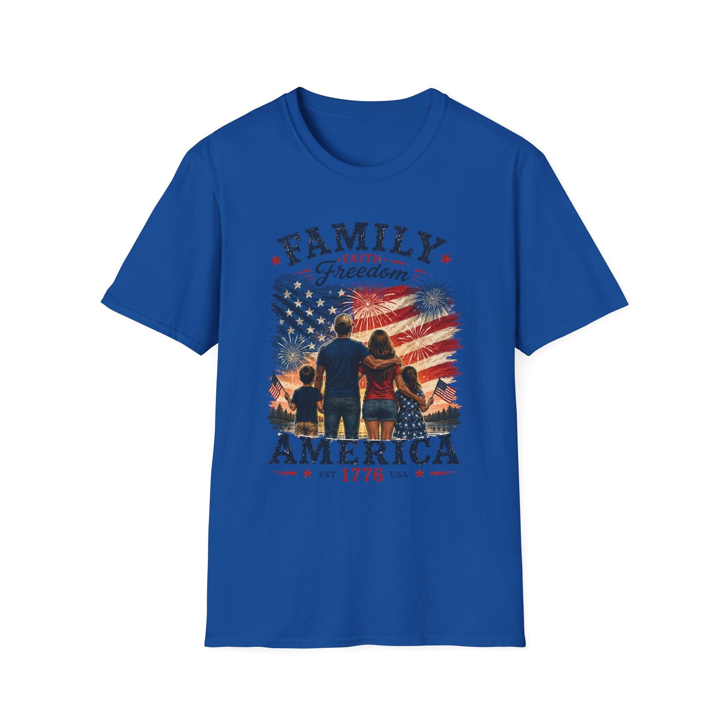 Family • Faith • Freedom 4th of July T-Shirt