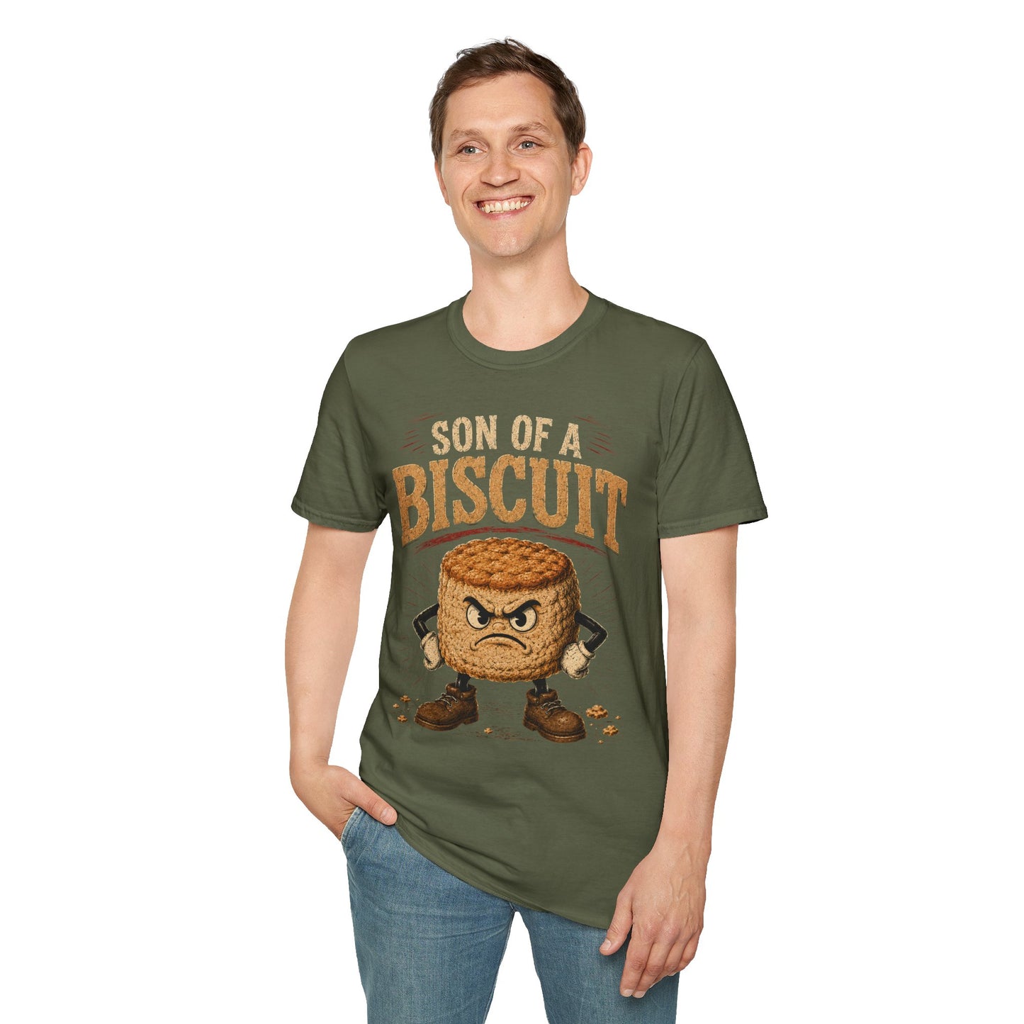 Funny "Son of a Biscuit" Vintage T-Shirt