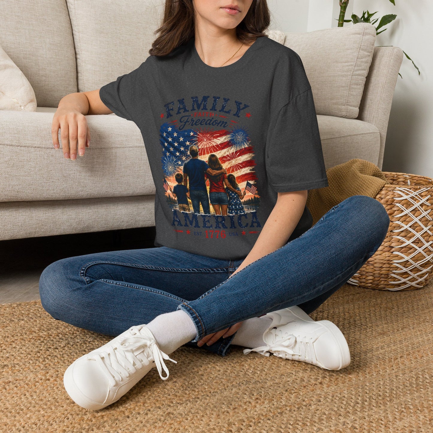 Family • Faith • Freedom 4th of July T-Shirt