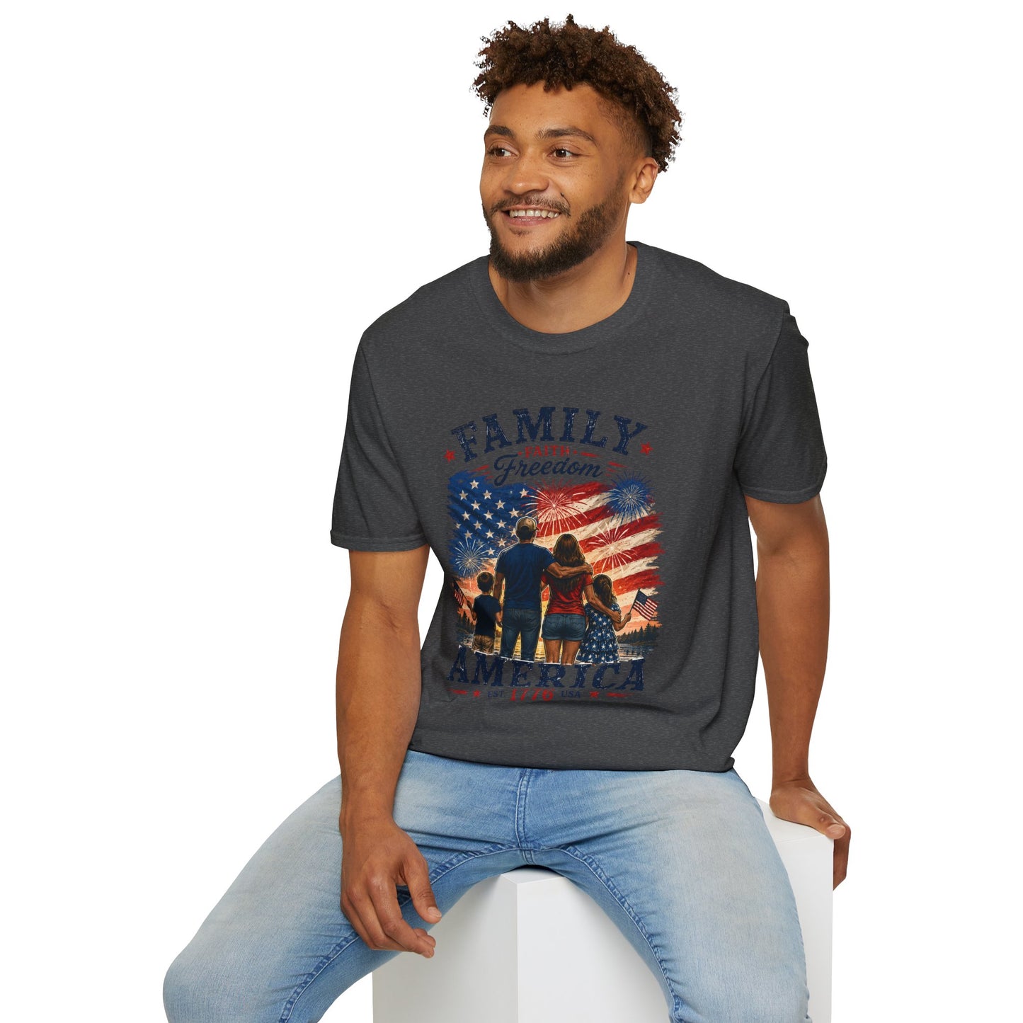 Family • Faith • Freedom 4th of July T-Shirt
