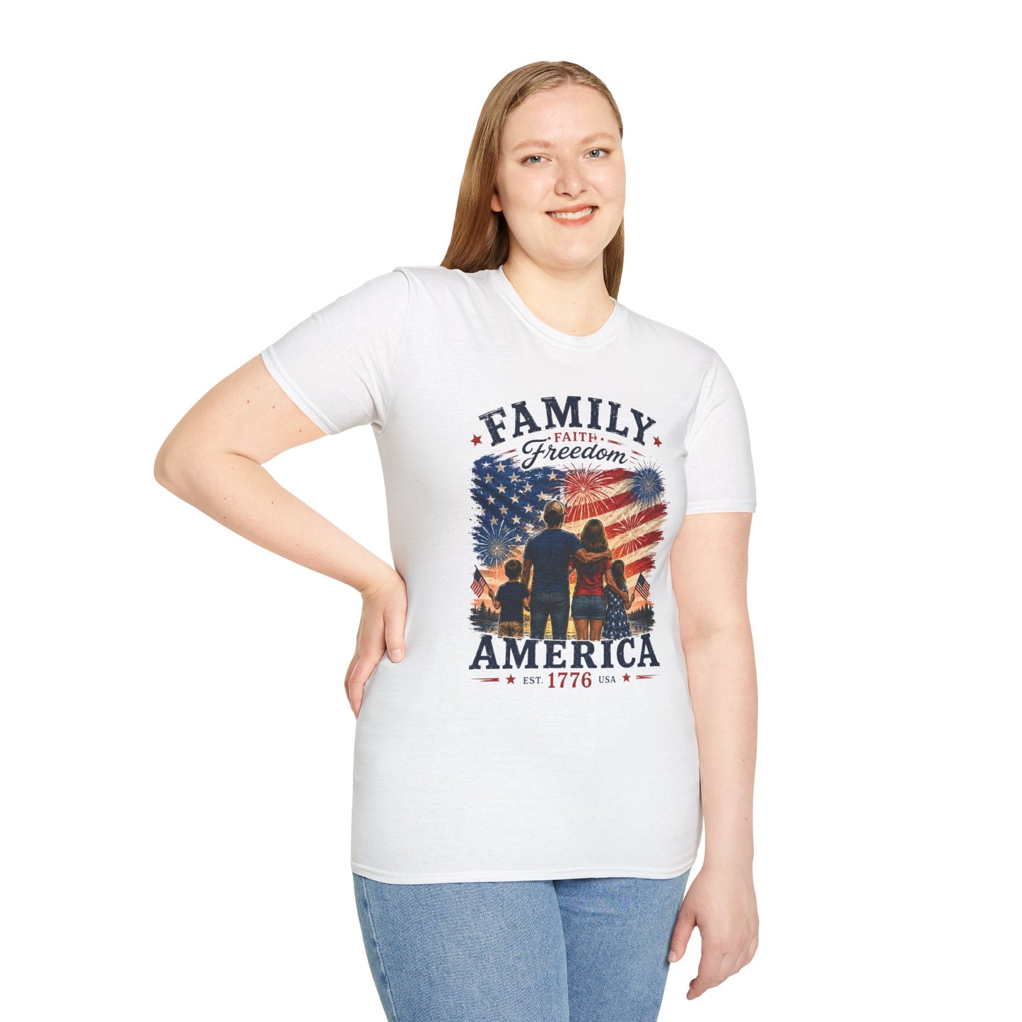 Family • Faith • Freedom 4th of July T-Shirt