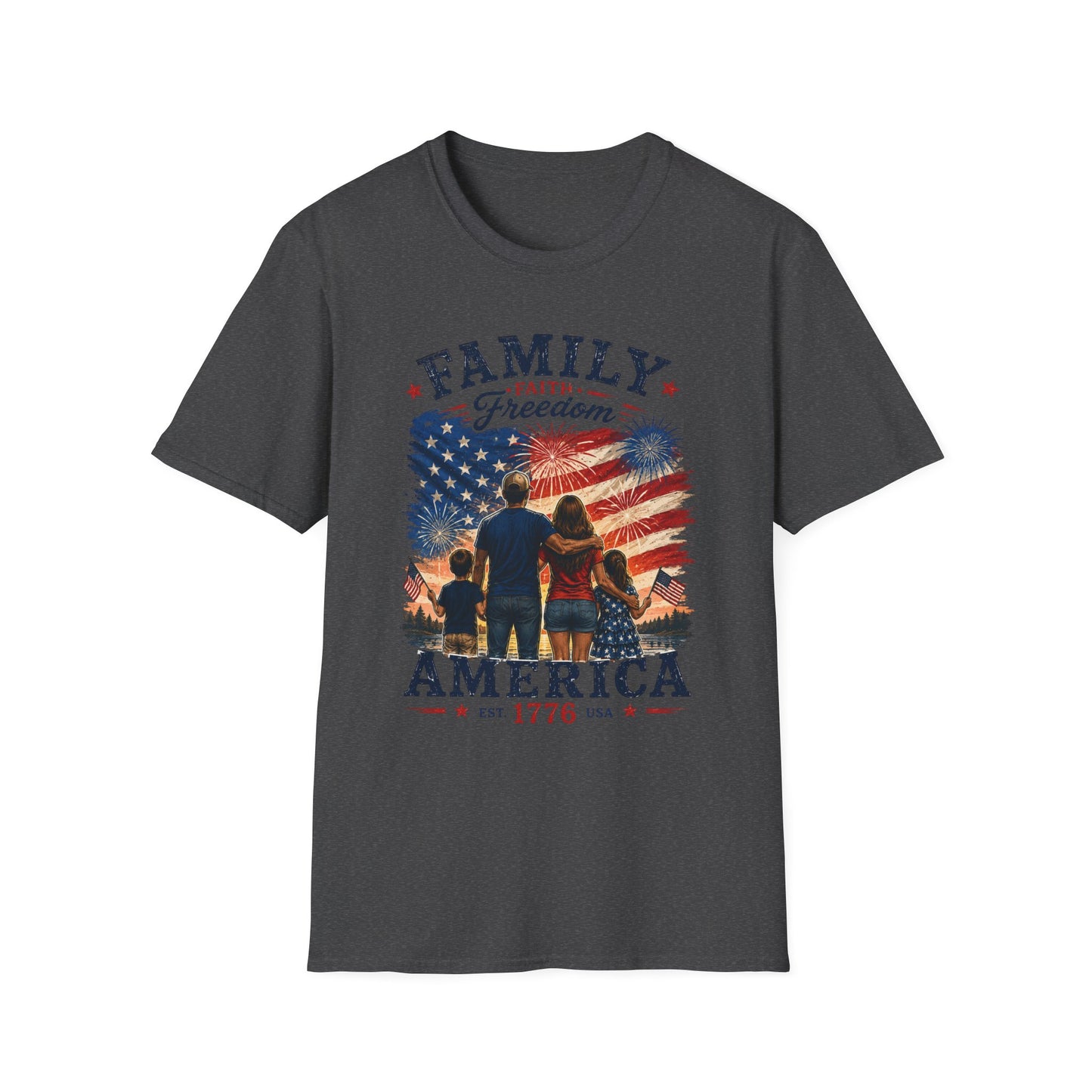 Family • Faith • Freedom 4th of July T-Shirt