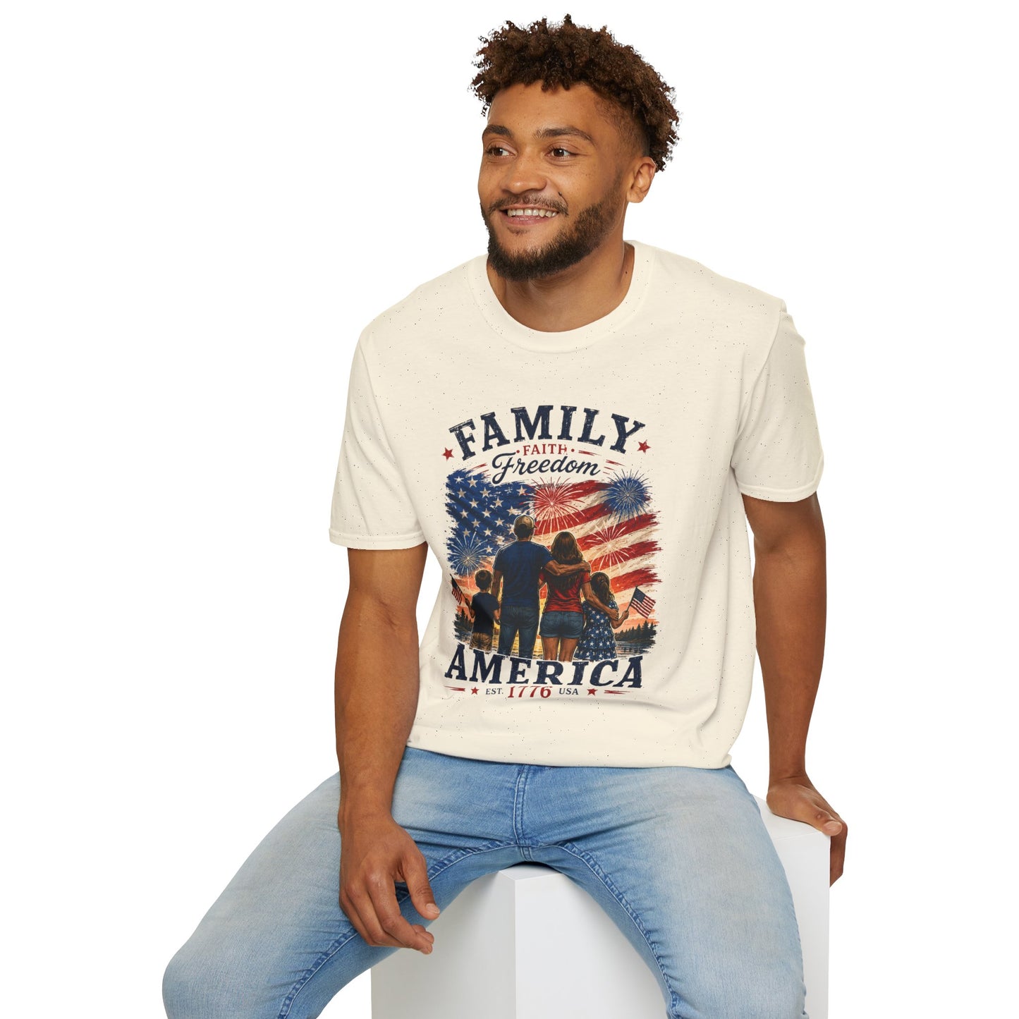 Family • Faith • Freedom 4th of July T-Shirt